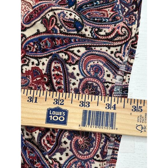 Slate & Willow Dark Purple Floral Mini Dress Long Puff Sleeve Bohemian Indie M - Picture 8 of 9